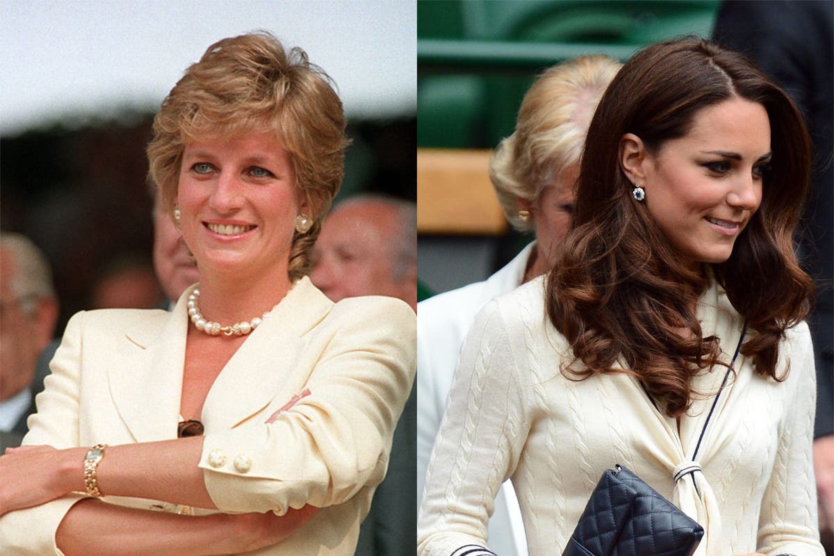 From Princess Diana to Kate Middleton: The history of royal fashion at Wimbledon