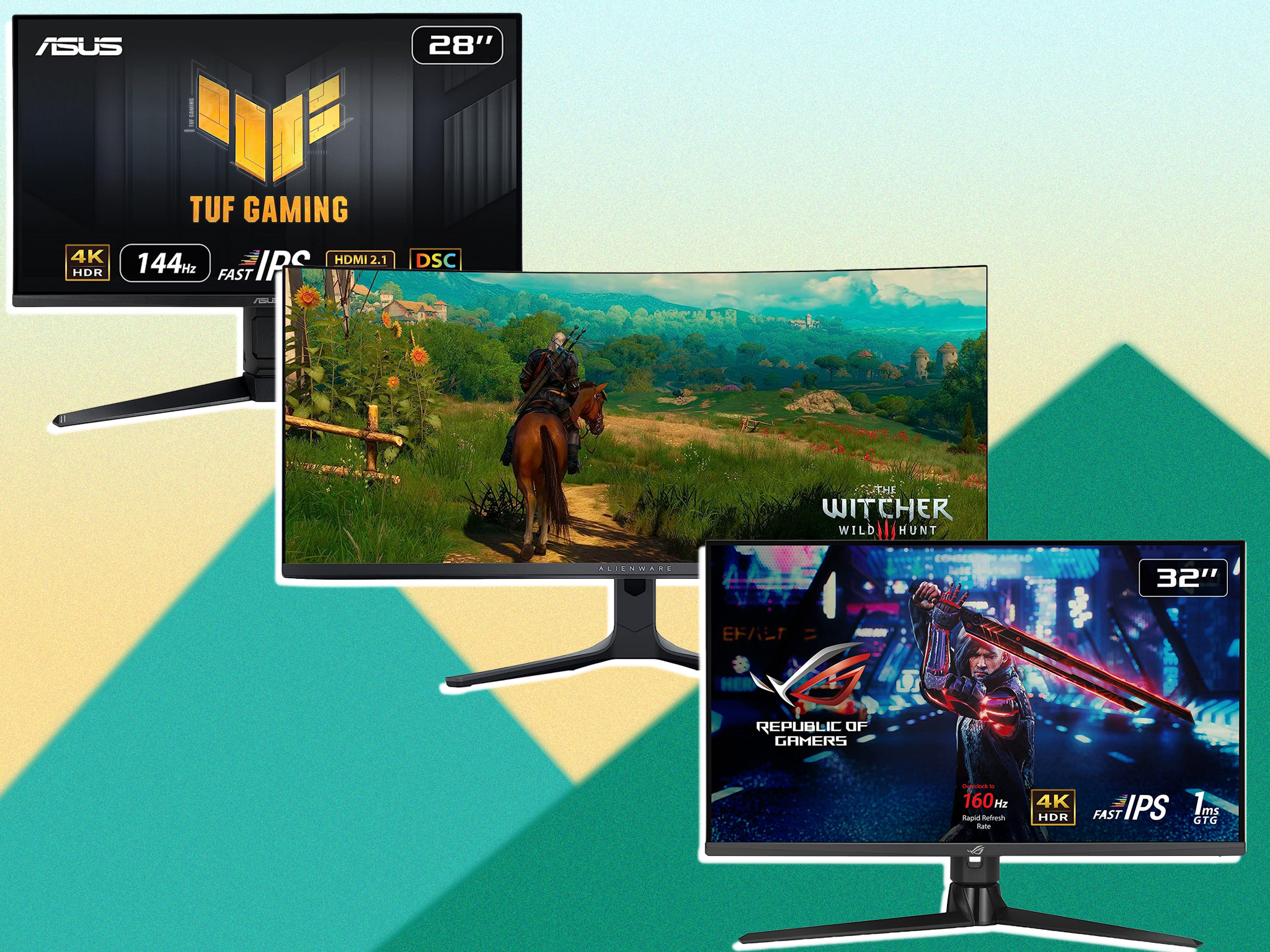 Best gaming monitors 2023: Top 4K, 1440p and 1080p displays