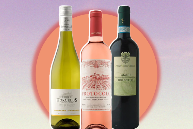 <p>This mixed selection includes white, red and rosé wines </p>