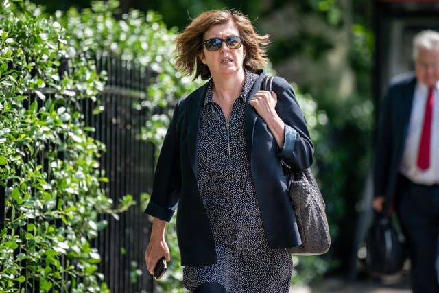 Partygate investigator Sue Gray broke civil service rules “as a result of the undeclared contact” between her and the Labour Party, according to a Whitehall investigation (PA)