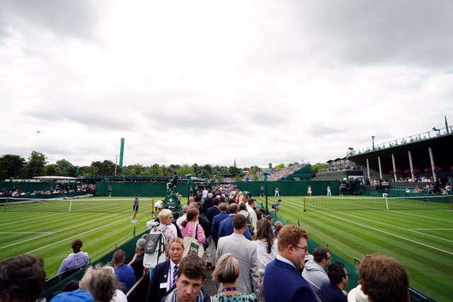 The All England Lawn Tennis Club is ‘ready’ should any protest happen at the tournament (Zac Goodwin/PA)