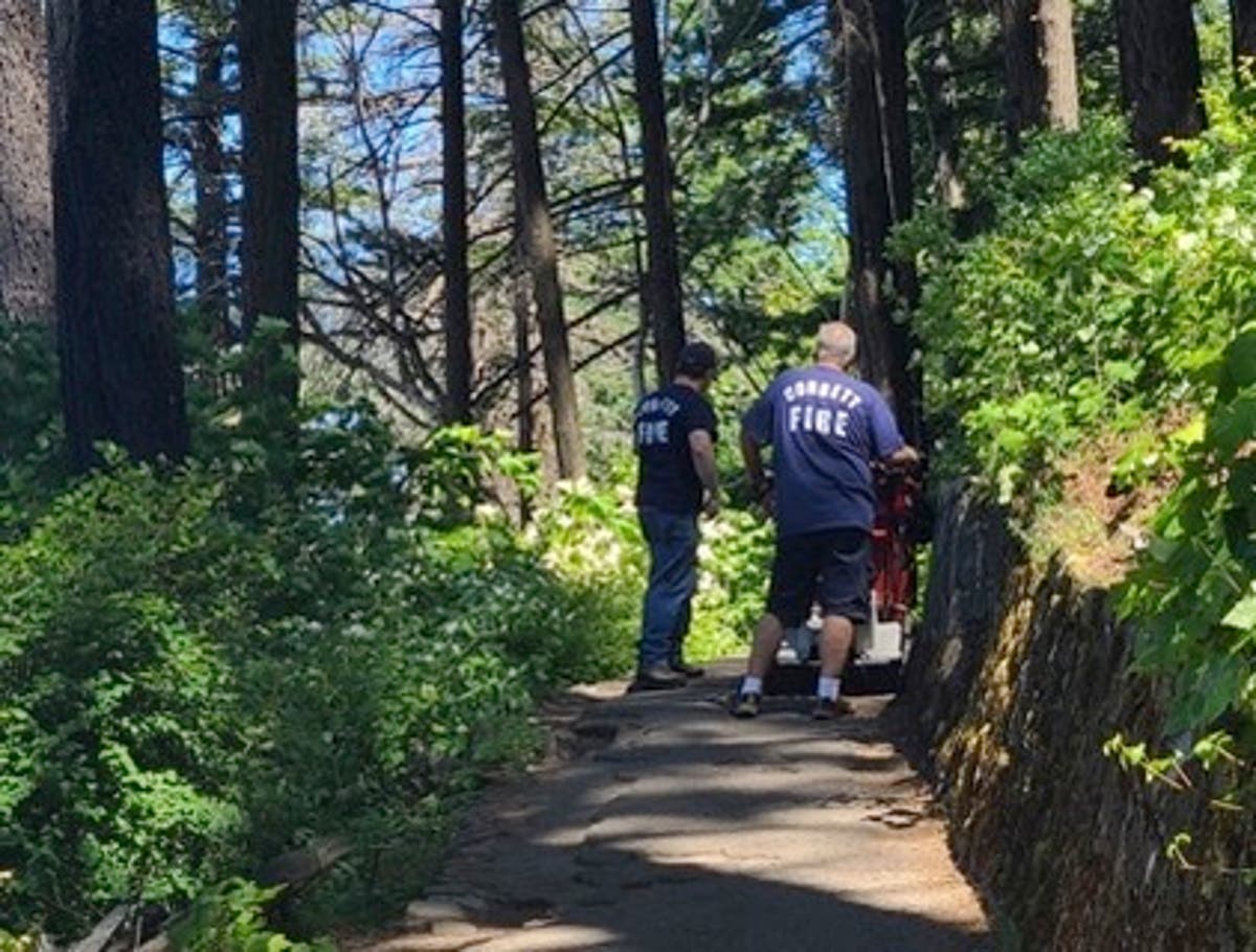 Father-of-five plunges 150 feet to death from Oregon trail Multnomah Falls