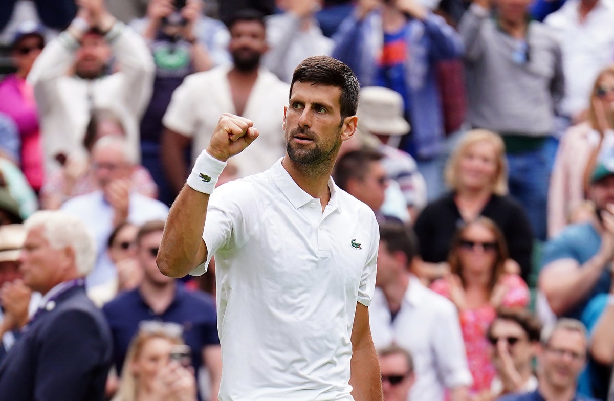 Wimbledon 2023 LIVE: Novak Djokovic faces Jordan Thompson and Jodie Burrage in action on day three