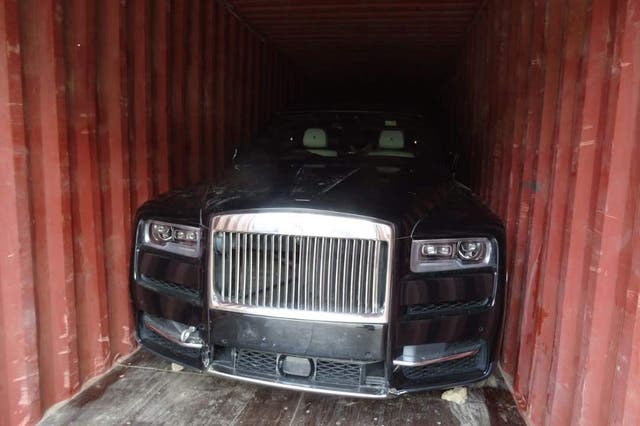 A high-end car recovered by Essex Police’s Stolen Vehicle Intelligence Unit (Essex Police/ PA)