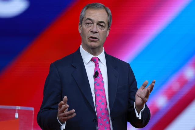 <p>Farage has said that a ‘high-end’ institution closed his account without explanation </p>