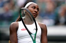 Coco Gauff exits Wimbledon at first hurdle after defeat to Sofia Kenin