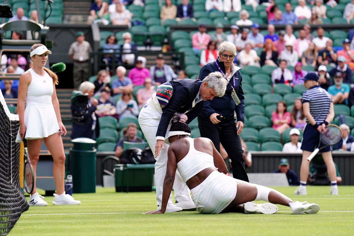 I got killed by the grass – Venus Williams suffers nasty fall in Wimbledon loss