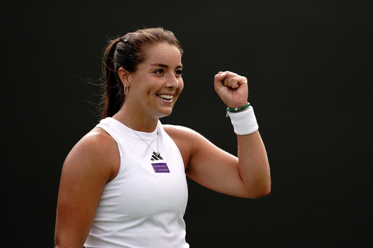 Jodie Burrage recalls the dark days after landmark victory at Wimbledon