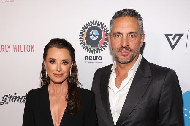 <p>Kyle Richards and Mauricio Umansky attend the Homeless Not Toothless Hollywood Gala at The Beverly Hilton on April 22, 2023 in Beverly Hills, California. (Photo by Jesse Grant/Getty Images for Homeless Not Toothless)</p>