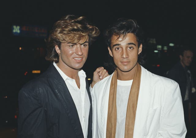 <p>Michael and Ridgeley in 1984</p>