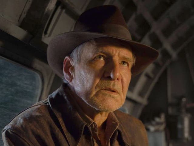 <p>Harrison Ford in ‘Indiana Jones and the Dial of Destiny’</p>