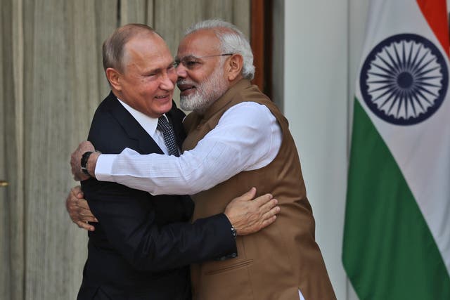 <p>India Russia China Summit</p>