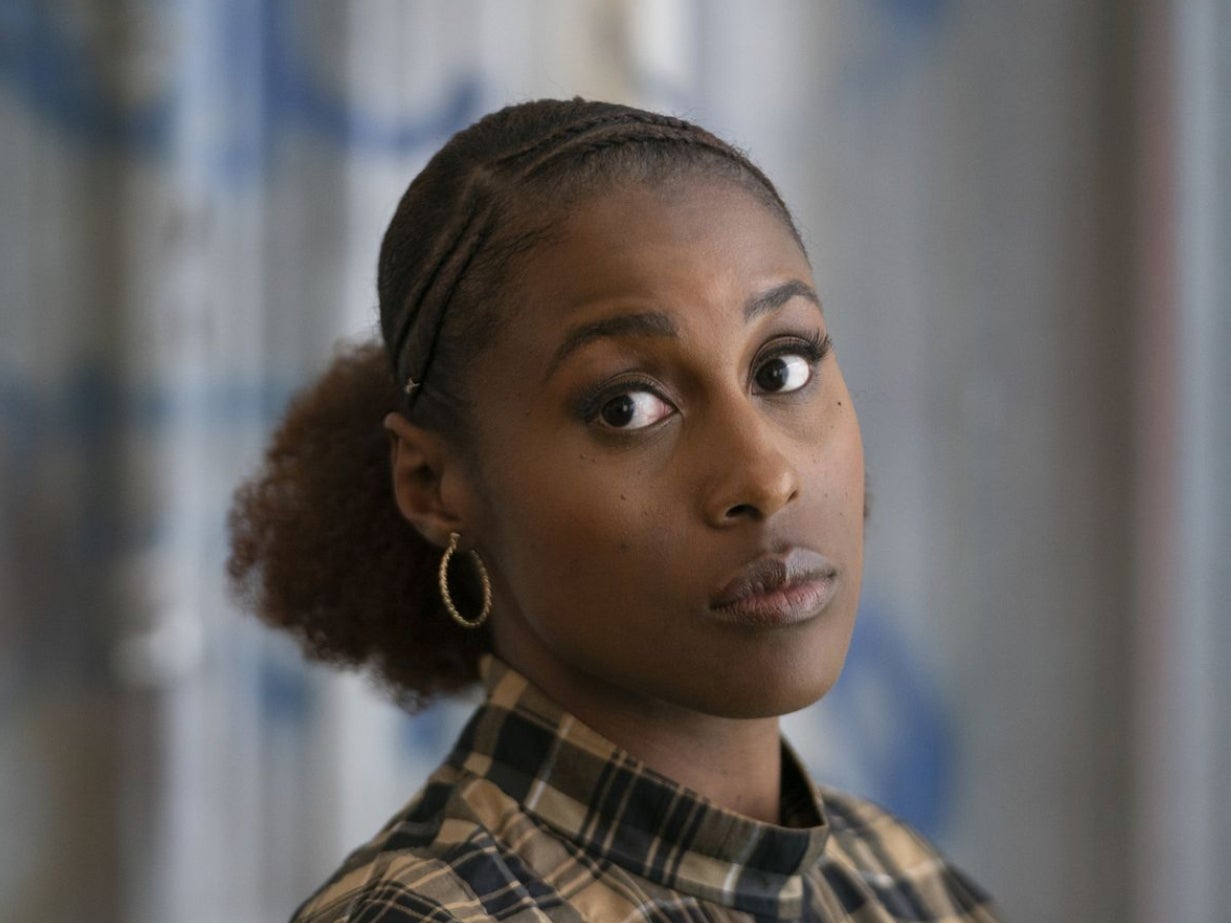 Issa Rae in HBO series ‘Insecure’, which is available to stream on Netflix in the US