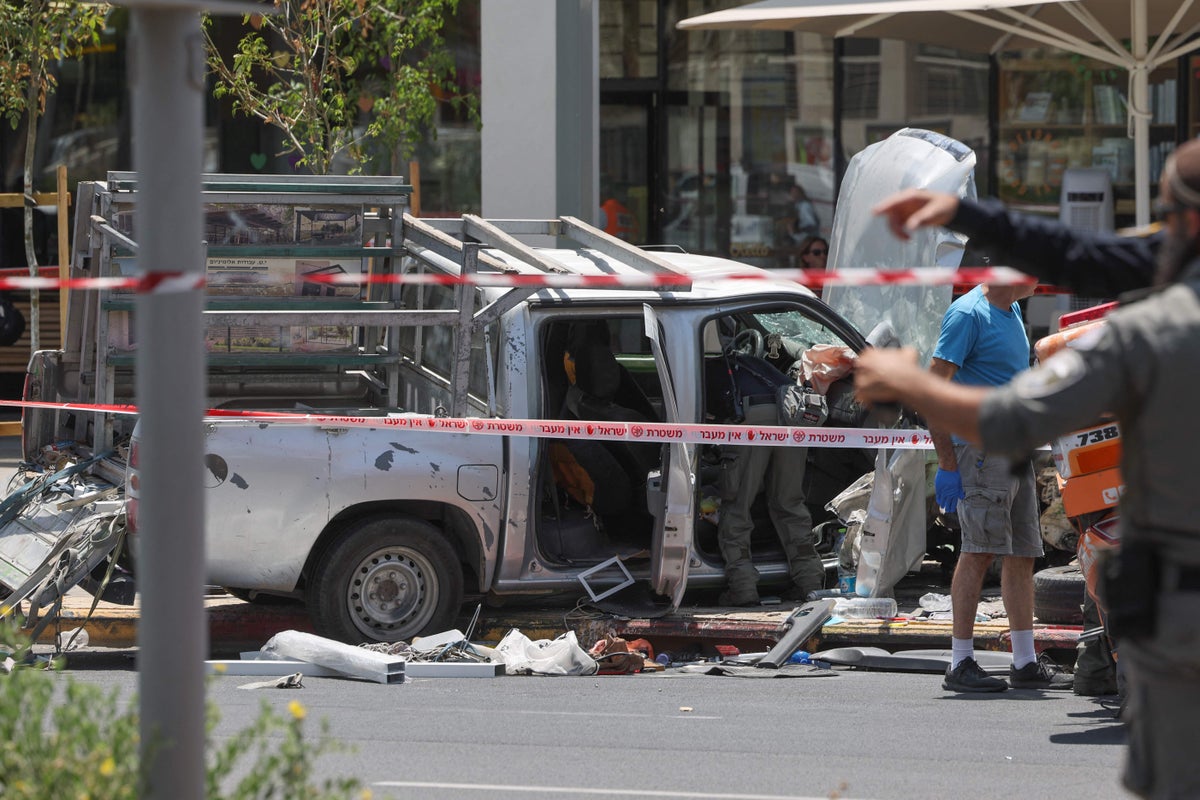 Israel-Palestine latest: Tel Aviv car and knife attack leaves eight injured as Jenin raid continues
