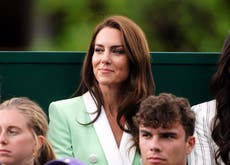 Princess of Wales arrives at Wimbledon to cheer on British tennis players