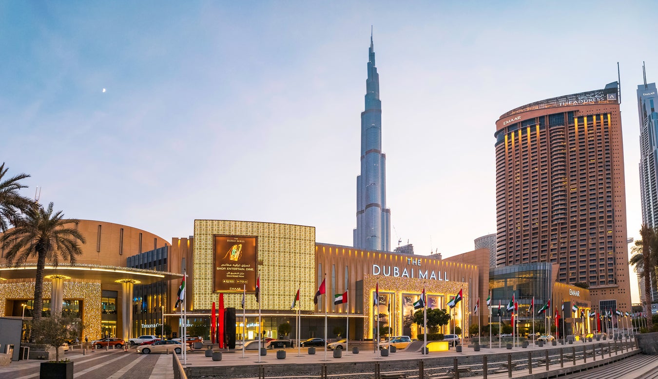Dubai’s main shopping mall welcomes millions of visitors a year