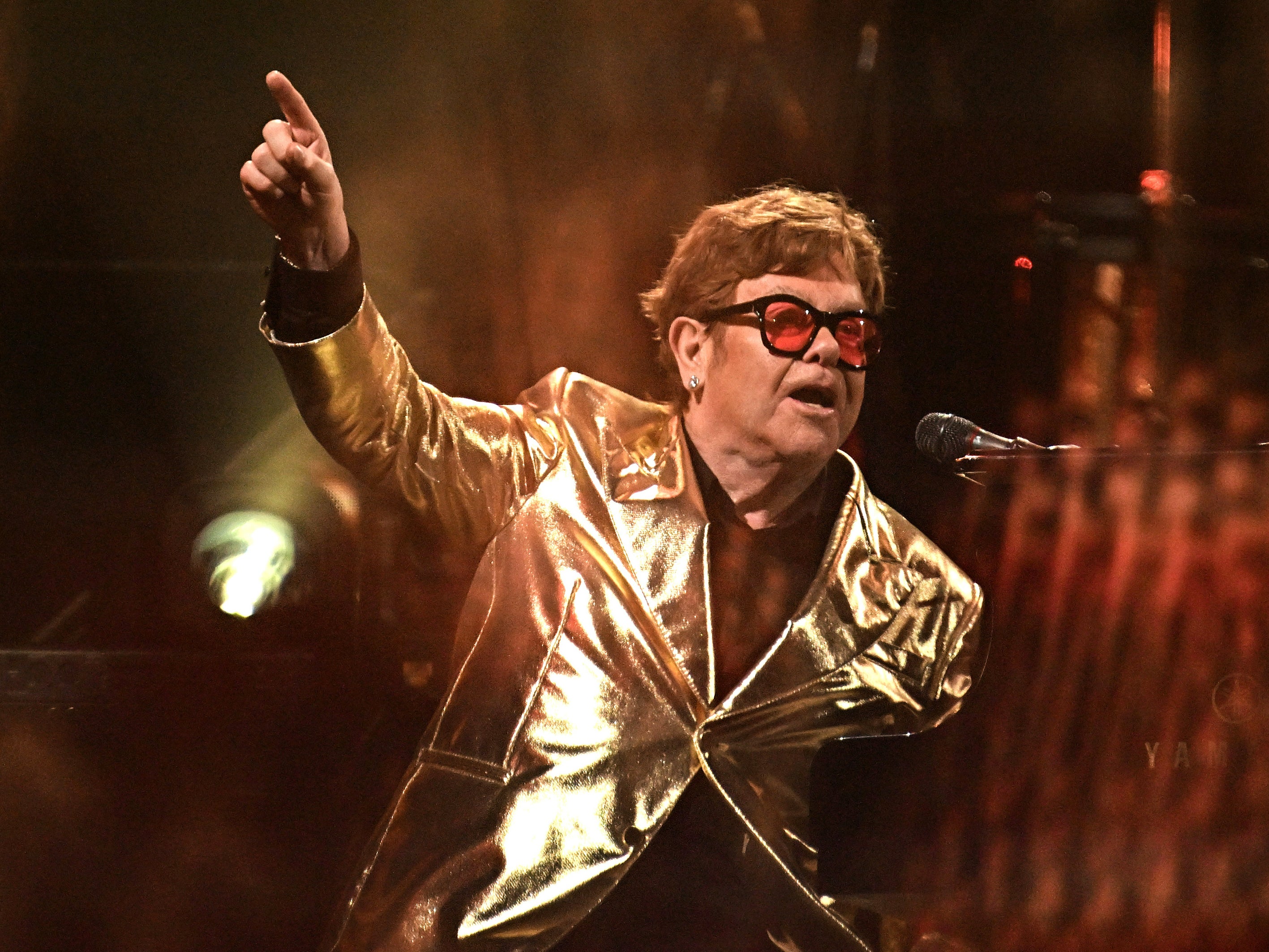 One hell of a retirement party: Elton John closes Sunday night at Glastonbury 2023