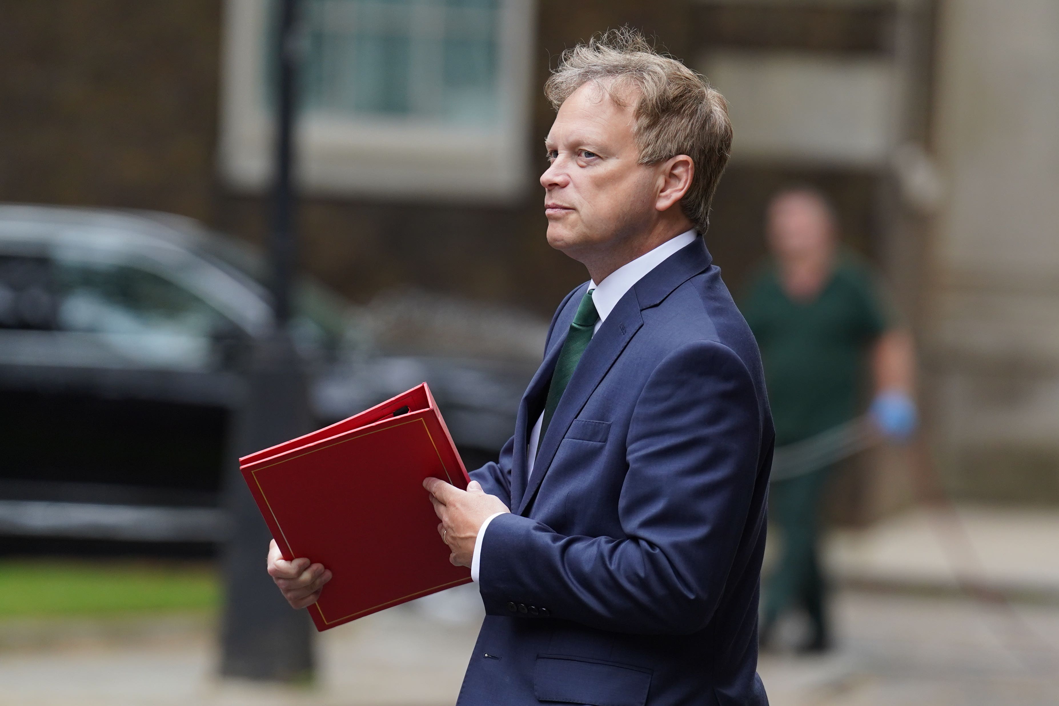 Energy Secretary Grant Shapps has defended the Government’s record on reducing carbon emissions (Stefan Rousseau/PA)