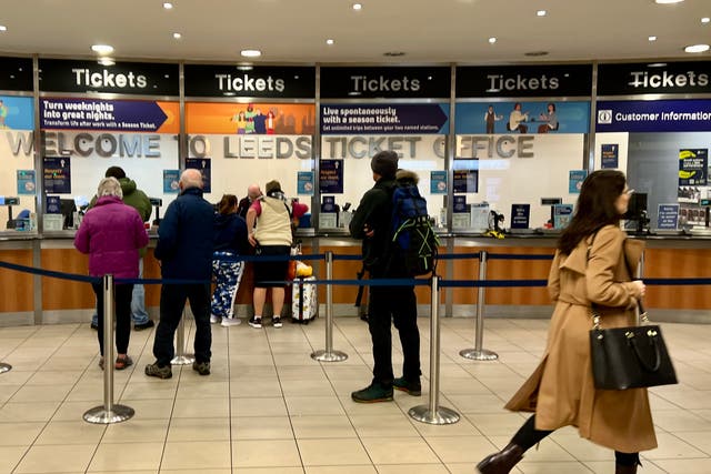 <p>Ticket to ride? Rail booking offices will now remain open, say ministers </p>