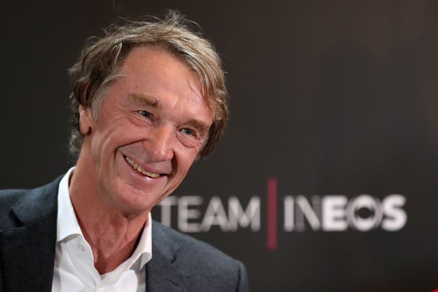 Sir Jim Ratcliffe has branded the UK competition regulator as ‘increasingly hostile’ (Martin Rickett/PA)