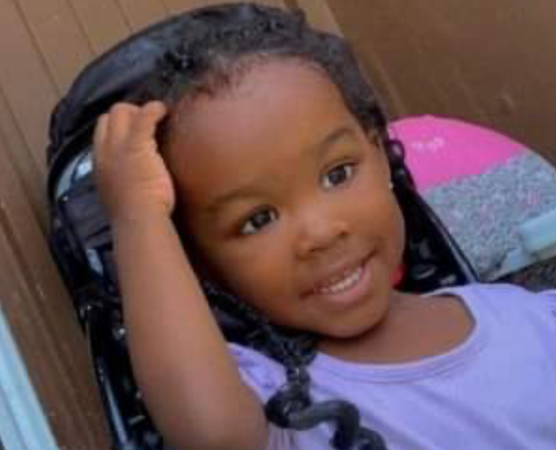 Wynter Cole Smith, 2, is still missing more than 24 hours after she was allegedly abducted by her mother’s ex-partner Rashad Trice