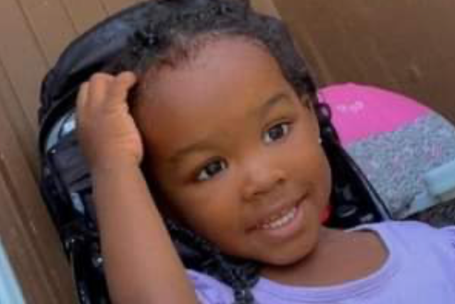 <p>Wynter Cole Smith, 2, is still missing more than 24 hours after she was allegedly abducted by her mother’s ex-partner Rashad Trice</p>