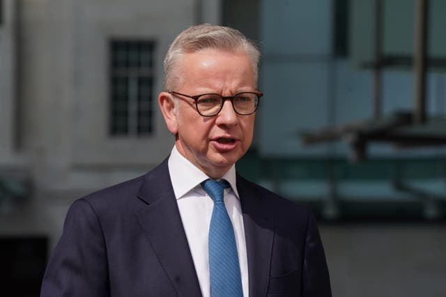 Levelling-Up Secretary Michael Gove said council staff should work similar five-day patterns to taxpayers (Lucy North/PA)
