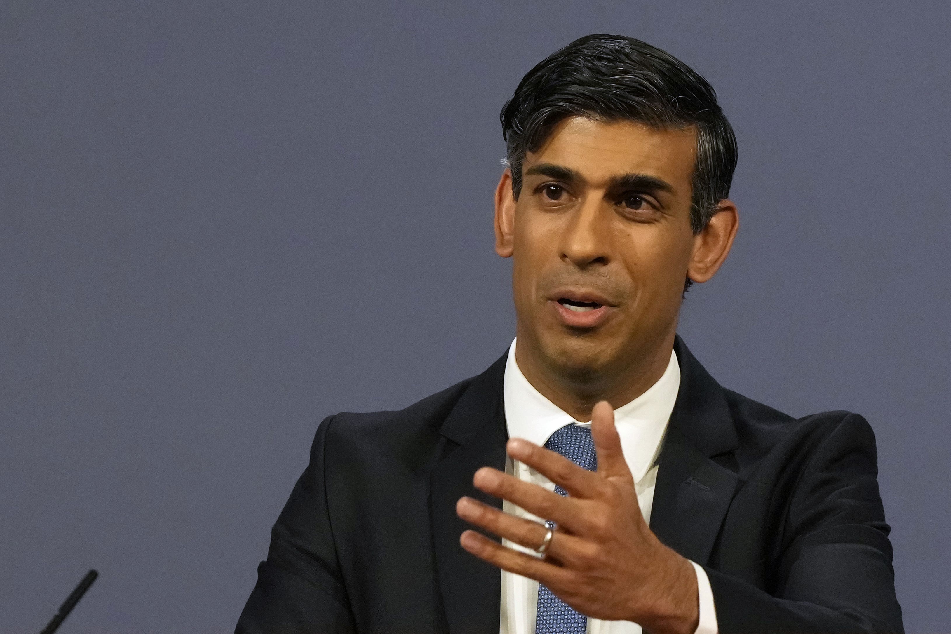 Rishi Sunak’s government has dismissed the council’s ability to leave the UK (Frank Augstein/PA)