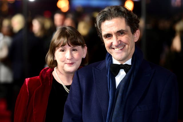 Stephen McGann, pictured with his wife, Call The Midwife screenwriter Heidi Thomas, said the NHS has made ‘all the difference in the world’ to working class communities (PA)