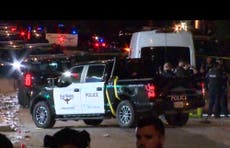 Fort Worth shooting – live: Dramatic video captures chaos at ComoFest two of three victims identified