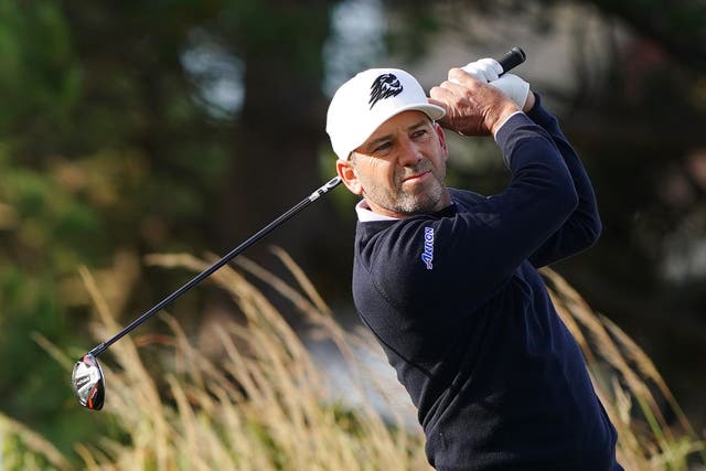 Sergio Garcia failed to advance from final qualifying for the 2023 Open Championship at Royal Liverpool (Peter Byrne/PA)