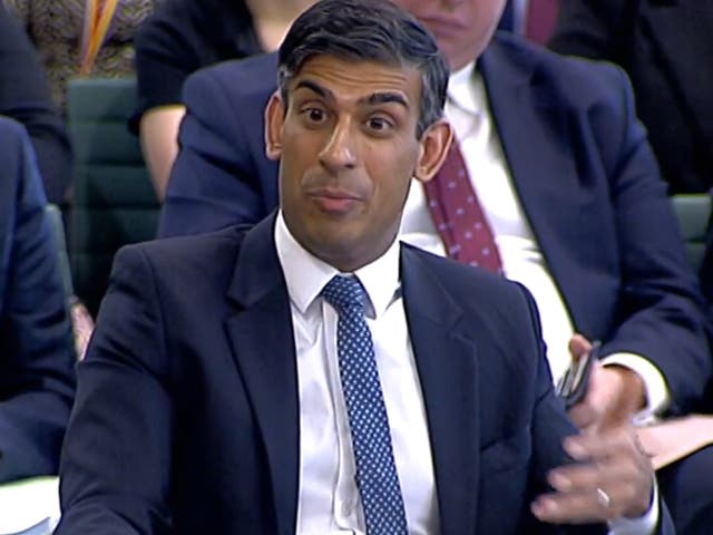 <p>Rishi Sunak faced flak over reports that UK was planning to abandon its climate finance pledge  </p>