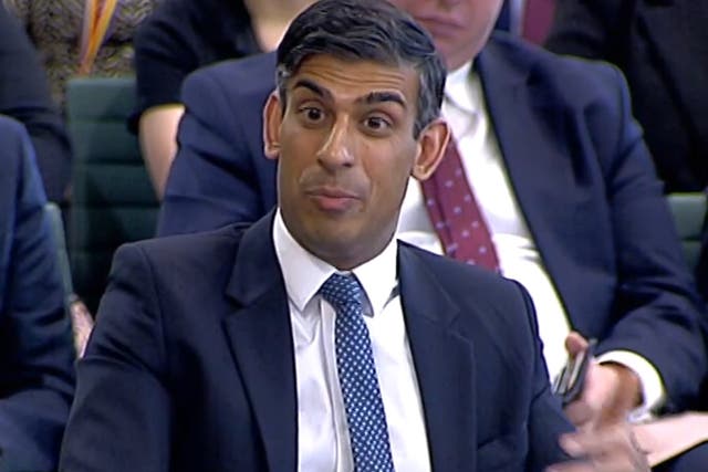 <p>Rishi Sunak faced flak over reports that UK was planning to abandon its climate finance pledge  </p>