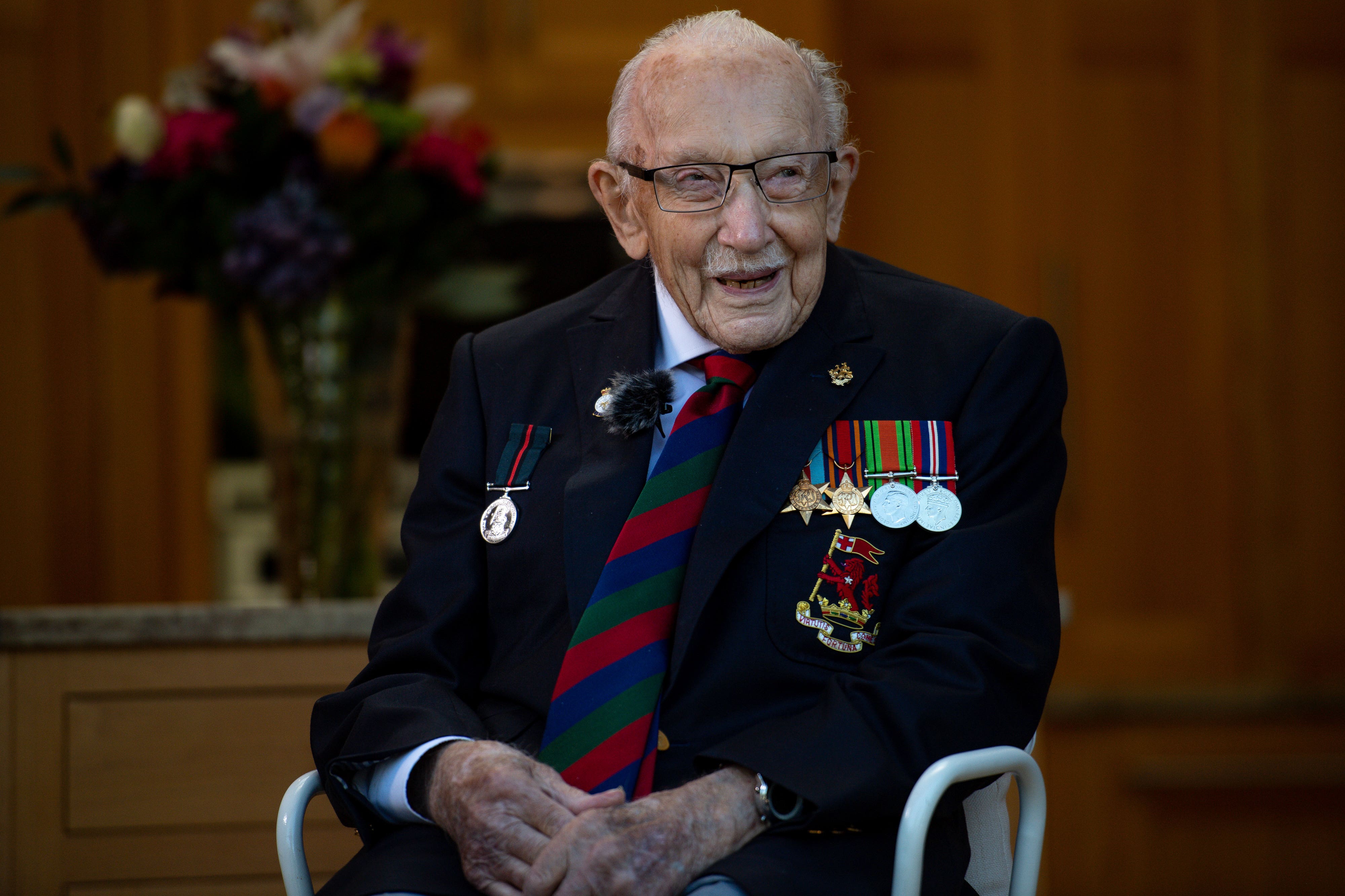 Captain Sir Tom Moore became a national hero in a time of crisis
