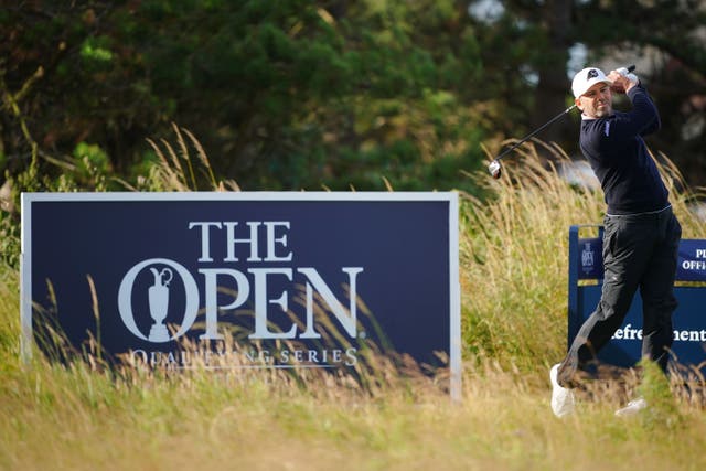 Sergio Garcia failed to extend his run of consecutive Open Championships to 26 (Peter Byrne/PA)