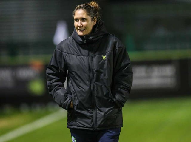 <p>Forest Green have appointed Hannah Dingley as their interim head coach. Credit: Forest Green Rovers </p>