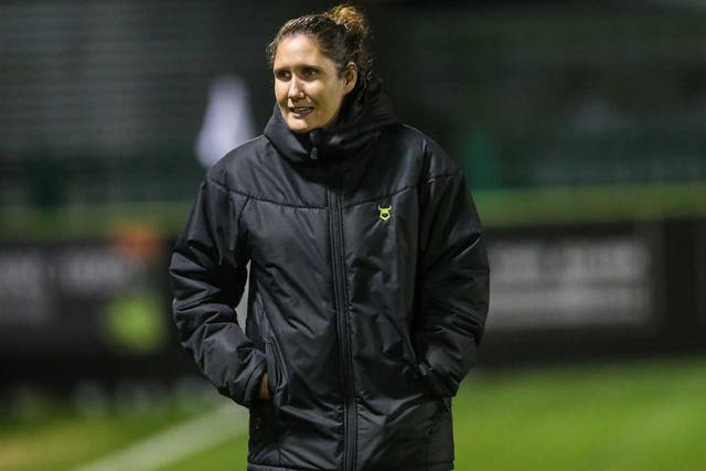 <p>Forest Green have appointed Hannah Dingley as their interim head coach. Credit: Forest Green Rovers </p>