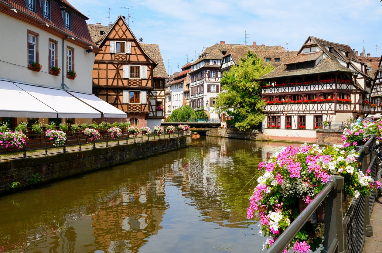 Strasbourg is the main city in the Alsace region