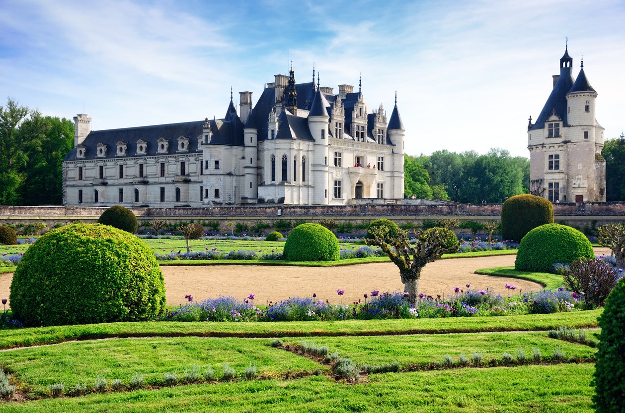 The Loire region is famous for its chateaux
