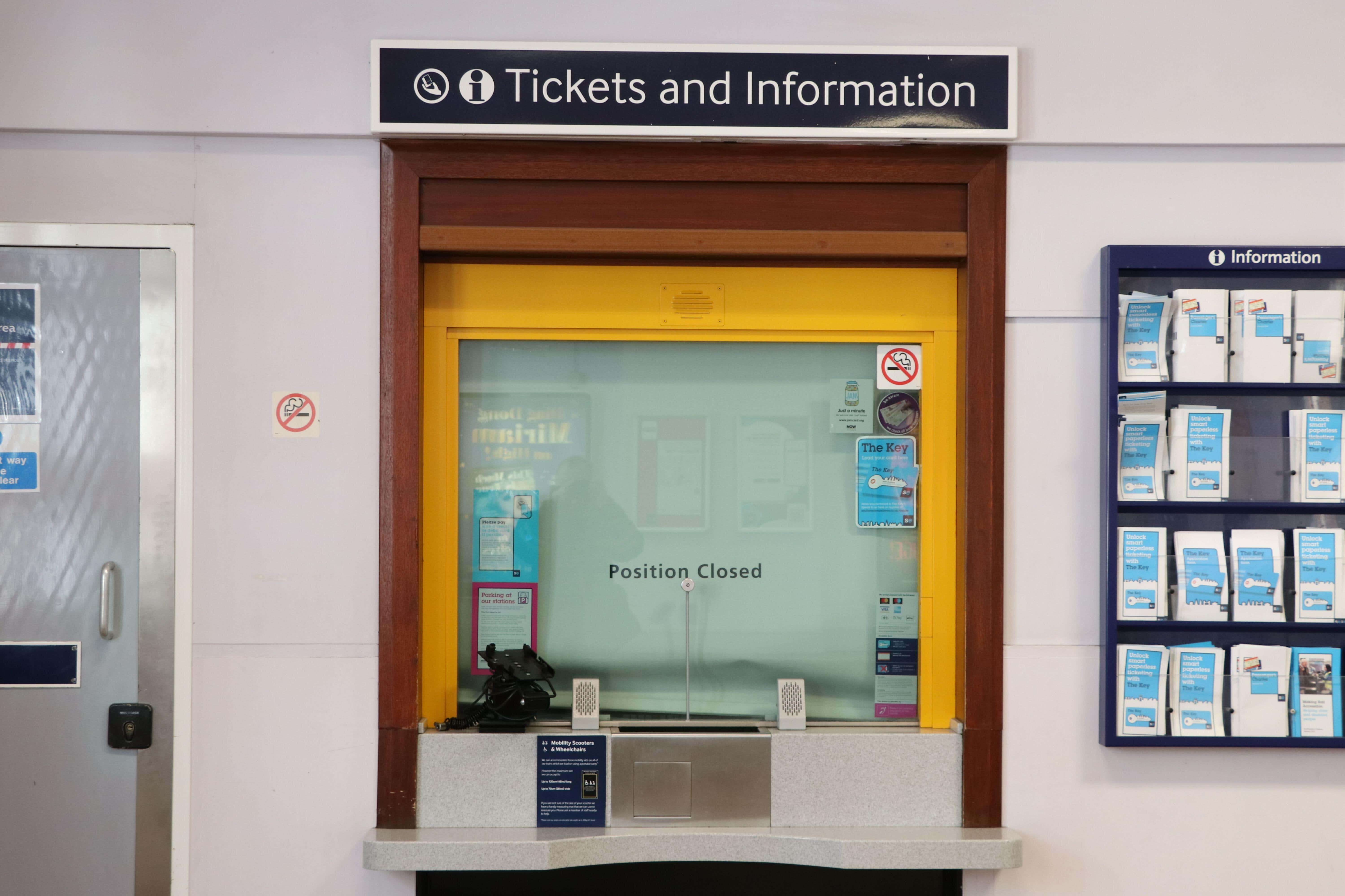 What is the process for closing a ticket office? The Independent