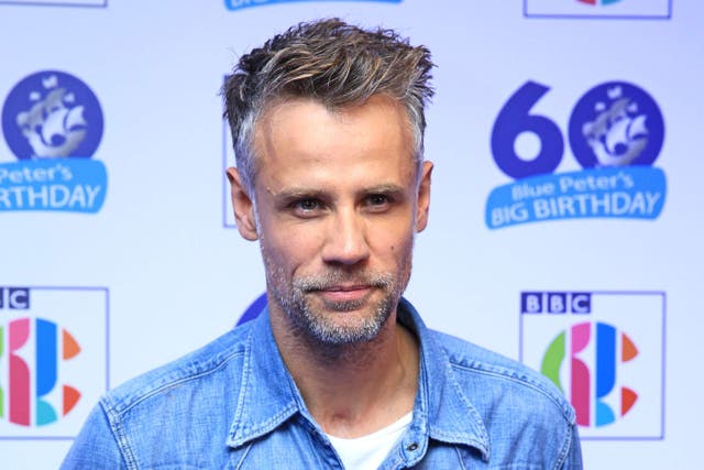 Richard Bacon was among the famous faces who showed their appreciation for the health service (Peter Byrne/PA)