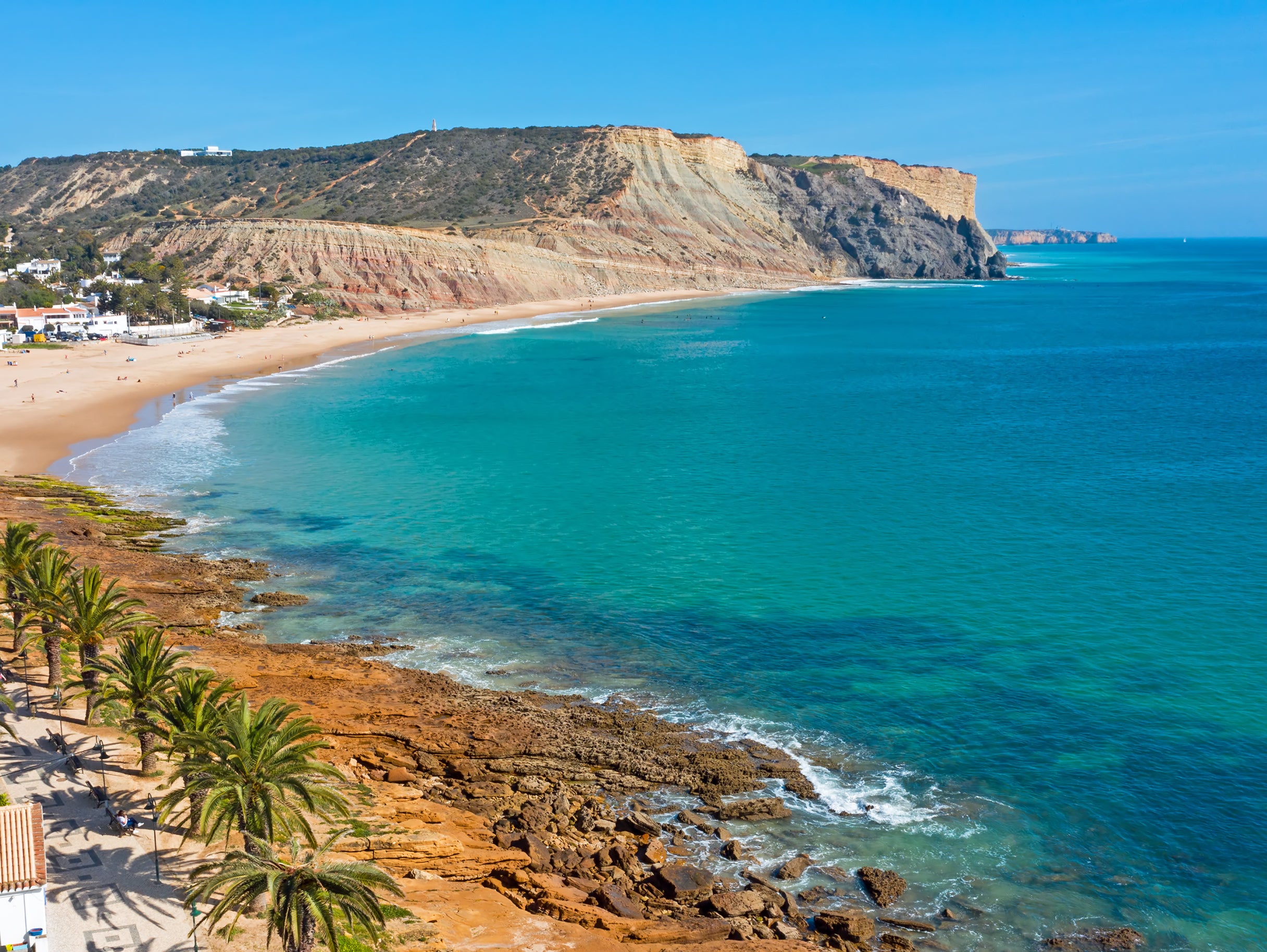 You could stay close to Praia da Luz, Portugal, this summer