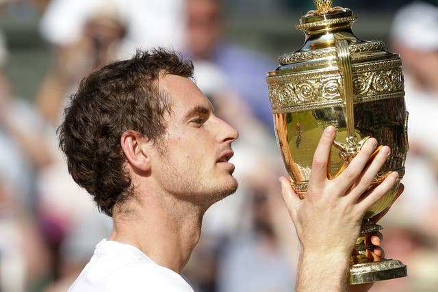 <p>Andy Murray beat Novak Djokovic in straight sets in the 2013 Wimbledon men’s final</p>
