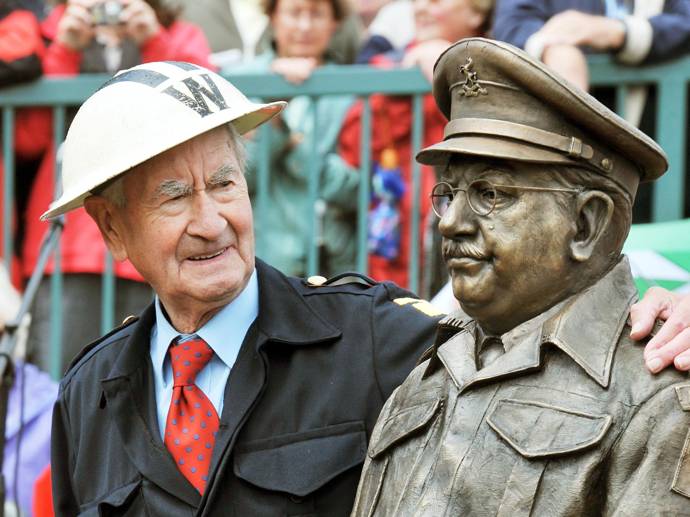 Bill Pertwee who starred in the classic TV comedy Dad's Army