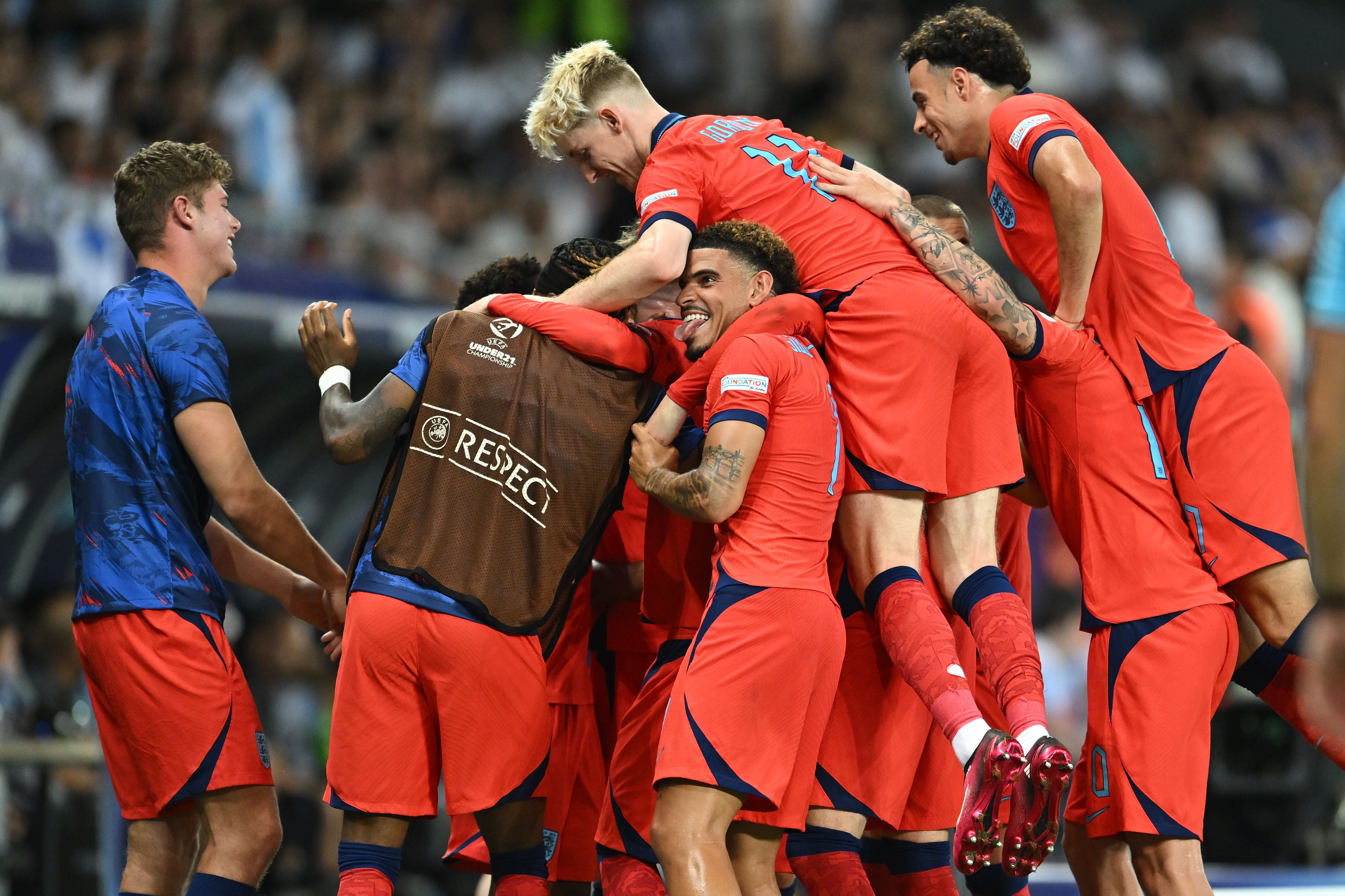 England breezed into the final (PA)
