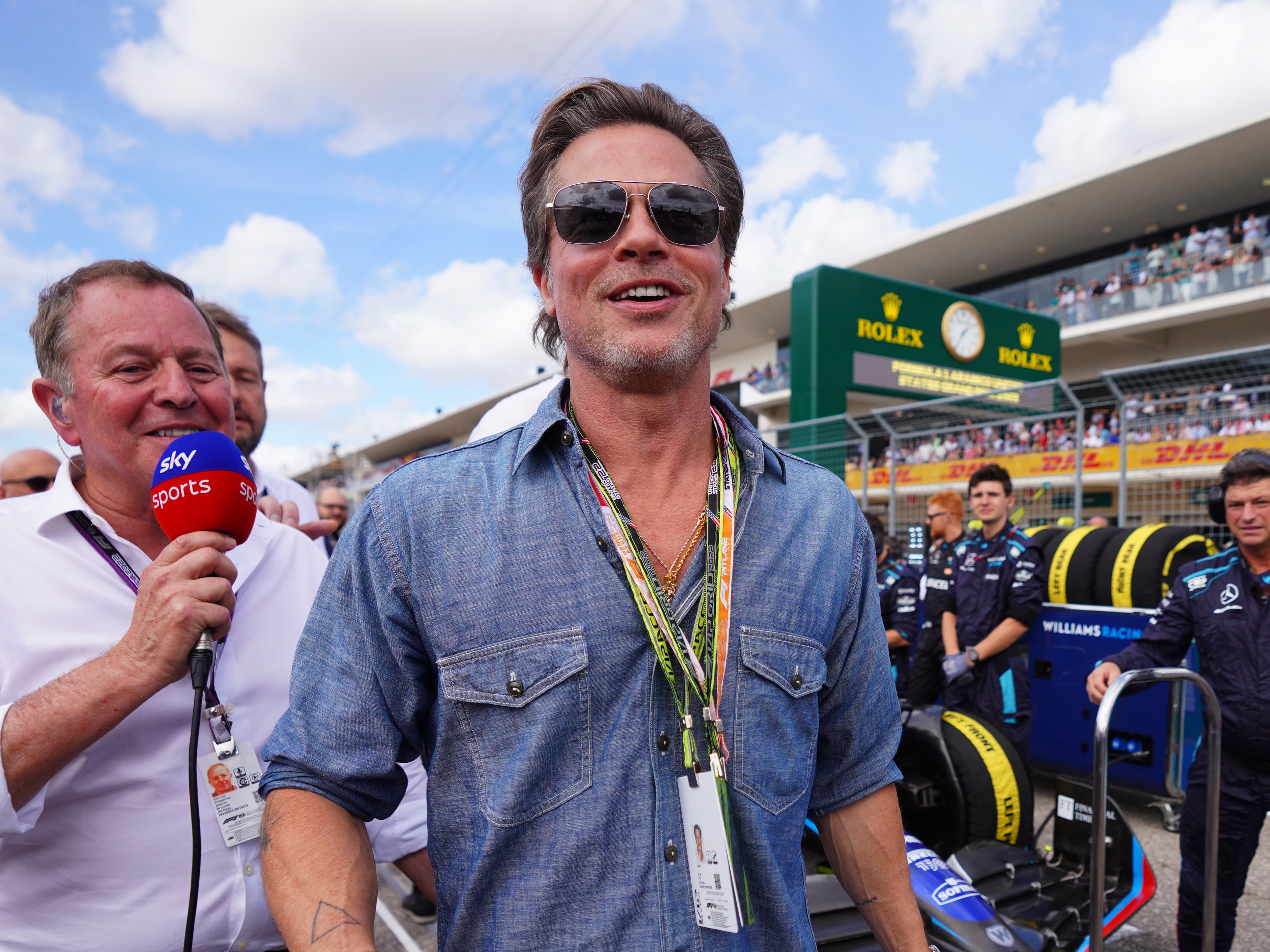 Why is Brad Pitt filming at Silverstone during the British Grand Prix? - Vimarsana News