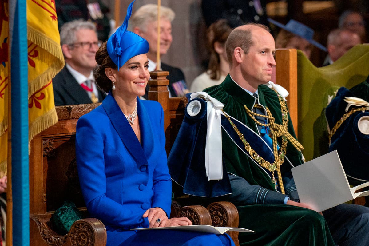 Kate Middleton playfully pats Prince William&rsquo;s butt at King Charles&rsquo; Scotland coronation