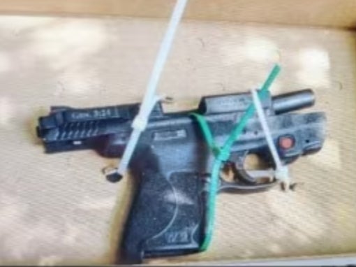 Handgun found in the van of Taylor Taranto near the home of Barack Obama