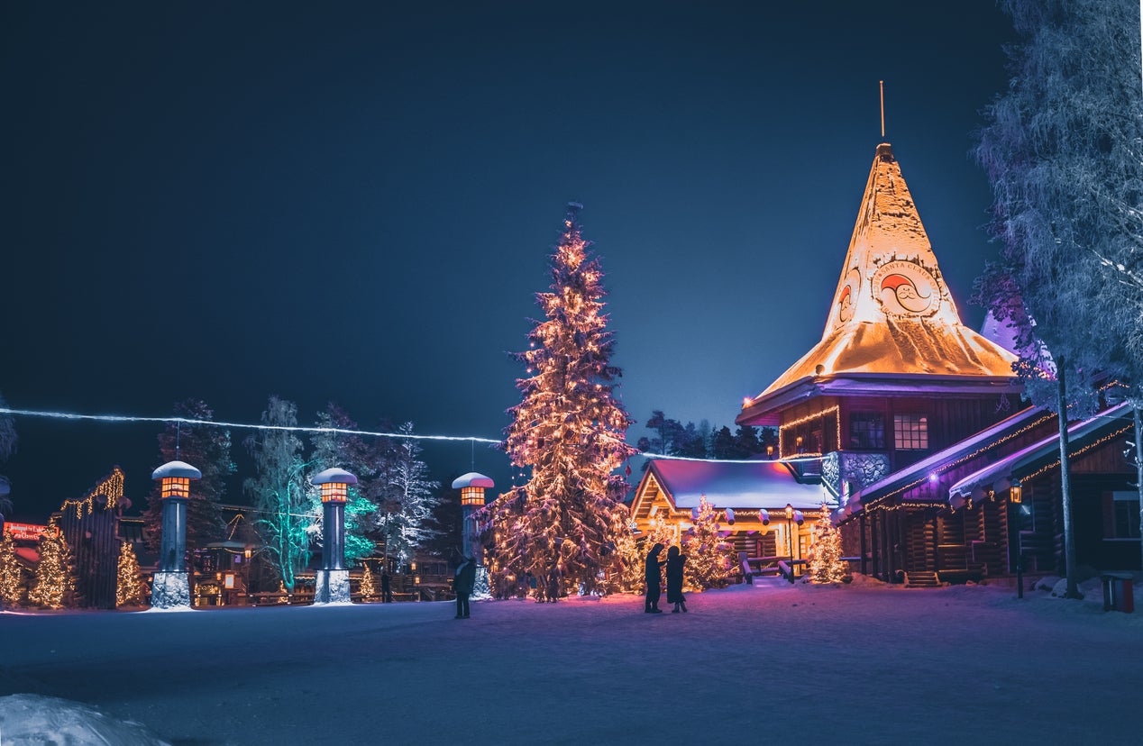 Rovaniemi is self-styled as the ‘Home of Santa Claus’