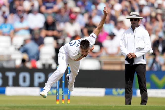 Mark Wood was immediately up to top speed at Headingley (Danny Lawson/PA)